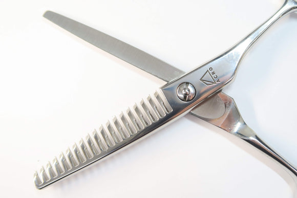 Cランク【MIZUTANI SCISSORS ミズタニシザーズ】 ACRO YURAGI 6 セニング 美容師・理容師 6.0インチ 右利き 【中古】:H-12185