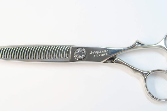 Bランク【HAYASHI SCISSORS ハヤシシザーズ】 V-Thinning-ON V-37R-ON-AT6 セニング 美容師・理容師 6.0インチ 右利き 【中古】:G-1887