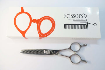 Bランク【シザースワークス SCISSORS WORKS】 464 GL2-6030 セニング 美容師・理容師 6.0インチ 右利き 【中古】:G-1882