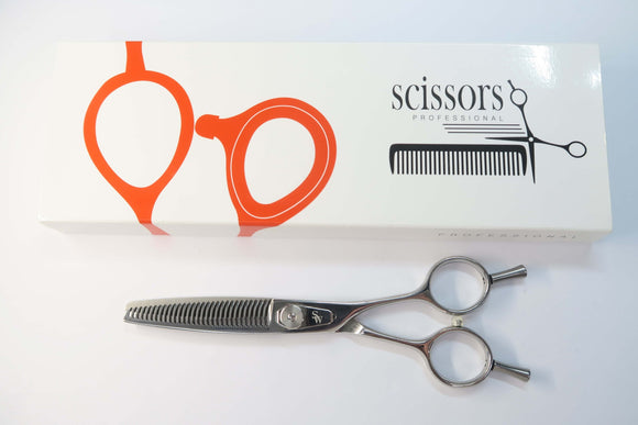Bランク【シザースワークス SCISSORS WORKS】 464 GL2-6030 セニング 美容師・理容師 6.0インチ 右利き 【中古】:G-1882